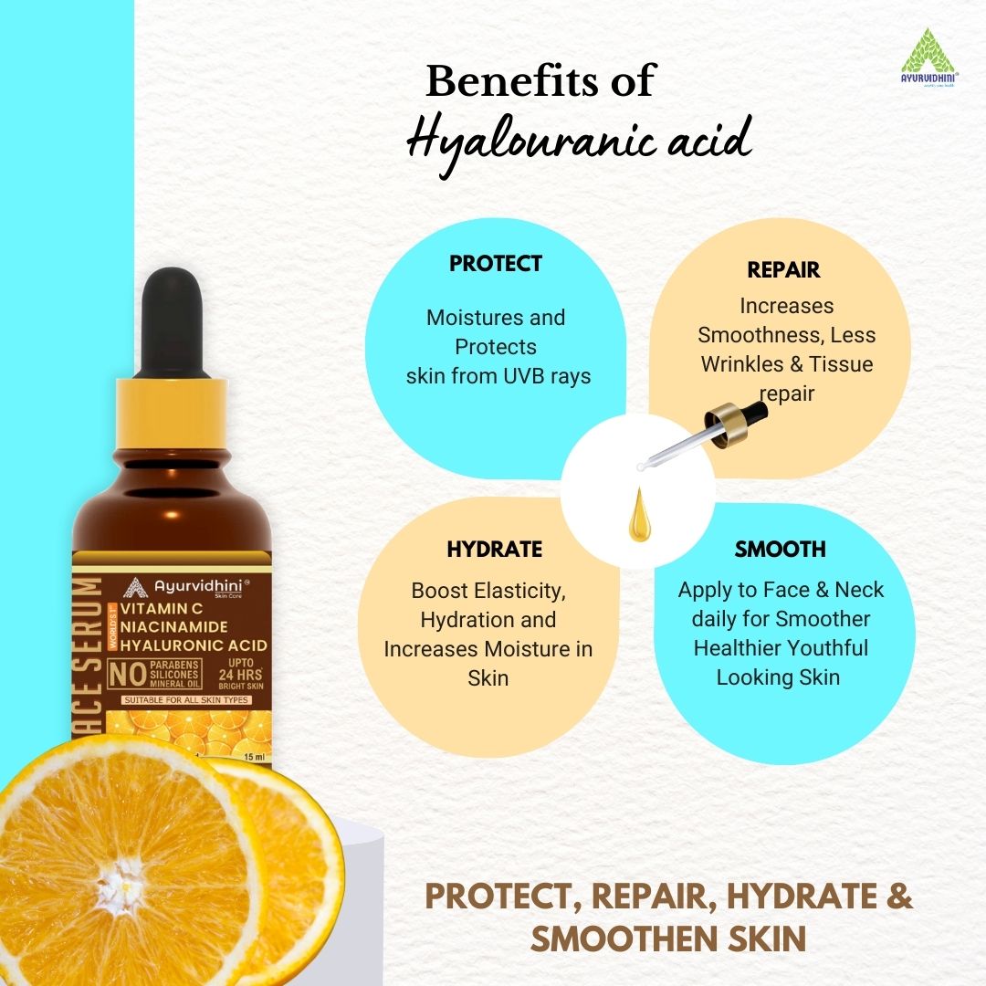 "Triple Power, One Serum: Brighten, Hydrate, and Revitalize."