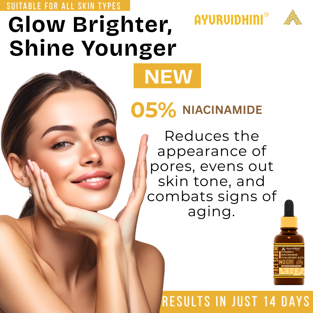 "Triple Power, One Serum: Brighten, Hydrate, and Revitalize."