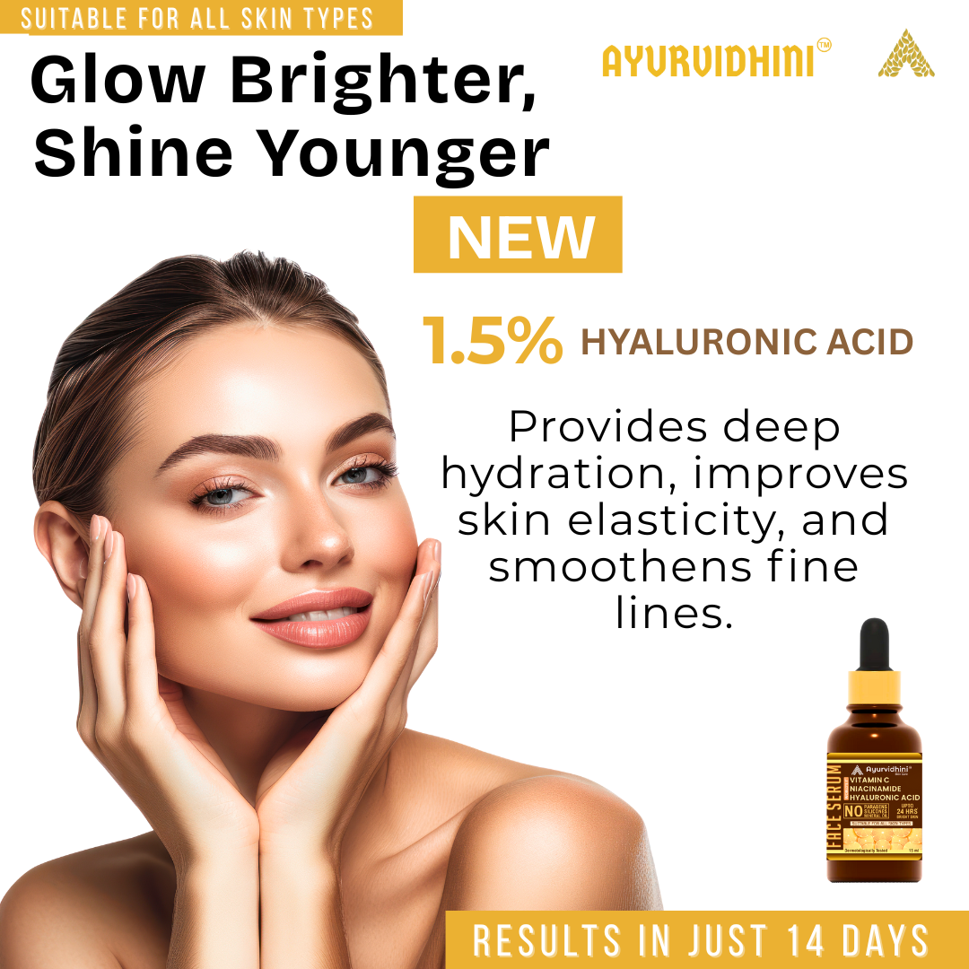 "Triple Power, One Serum: Brighten, Hydrate, and Revitalize."