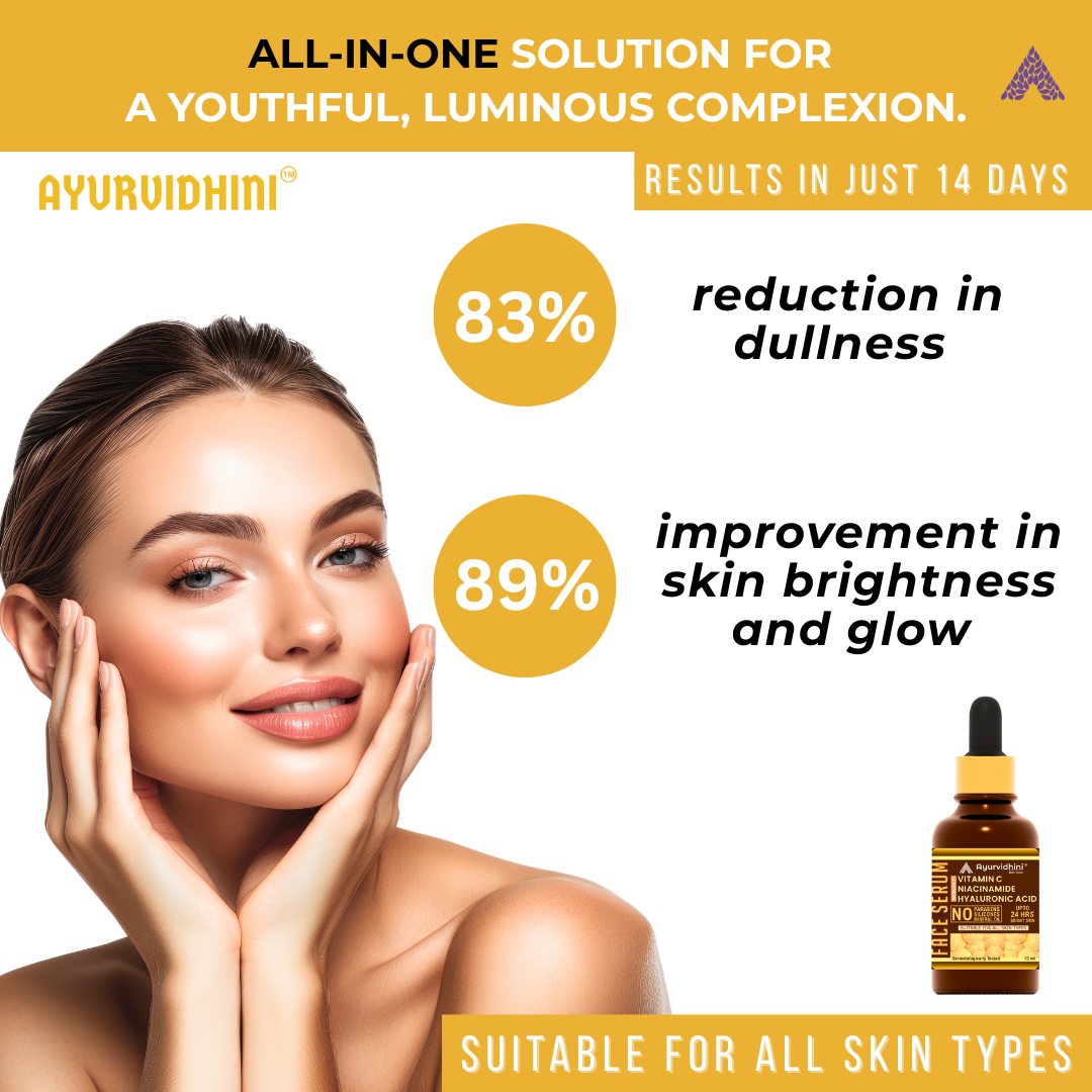 "Triple Power, One Serum: Brighten, Hydrate, and Revitalize."